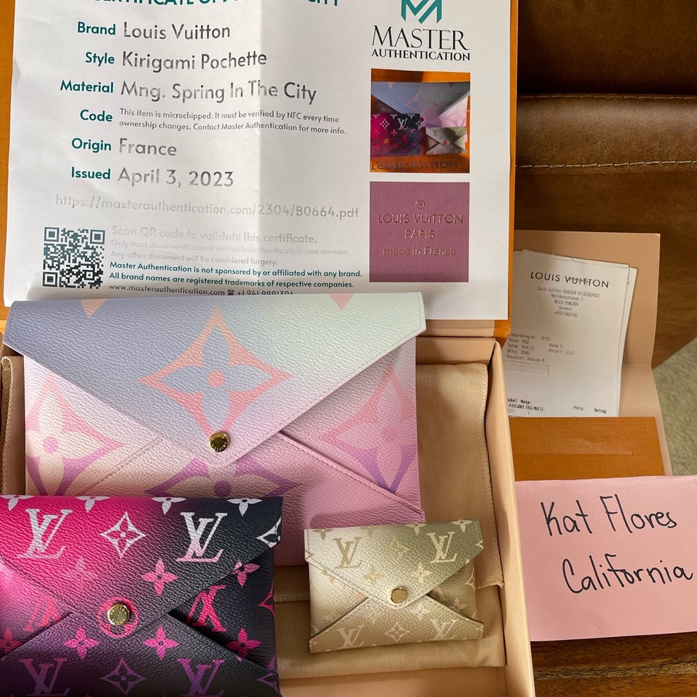 Authentic LV Kirigami Sunrise